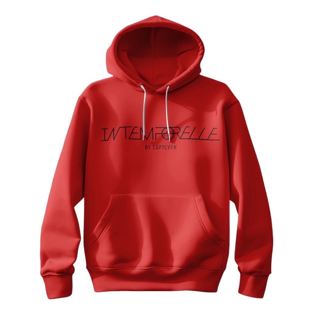 Hoodie red Intemporelle