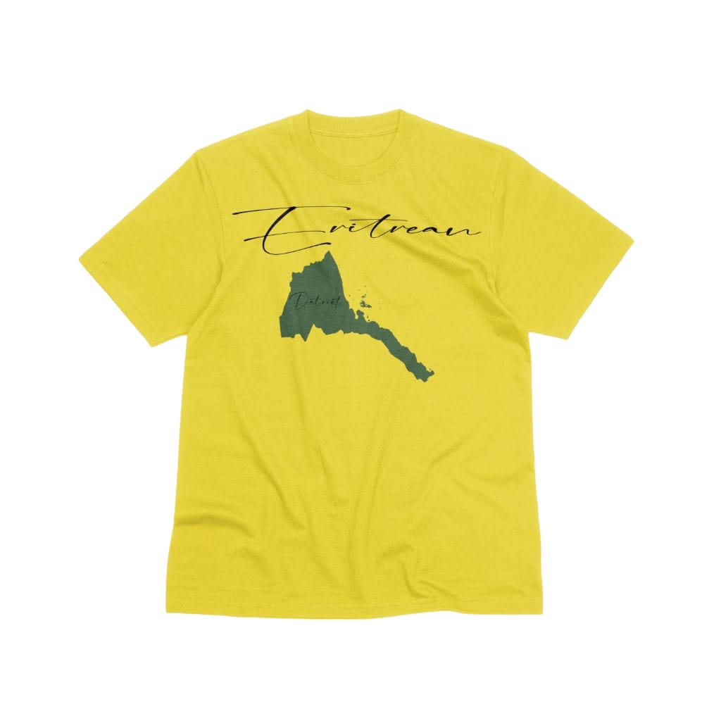 T-Shirt Yellow Eritrea Tour