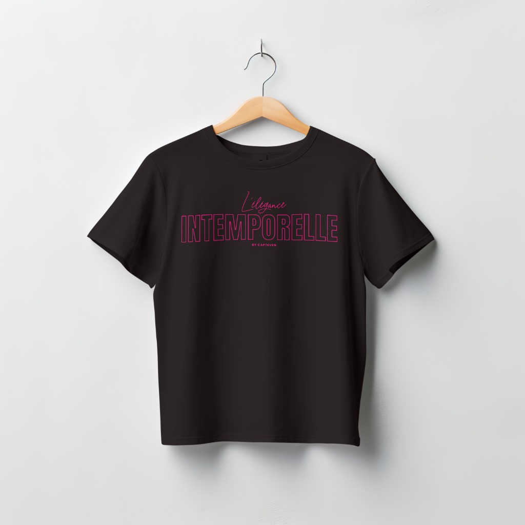 ​T-Shirt Black Intemporelle